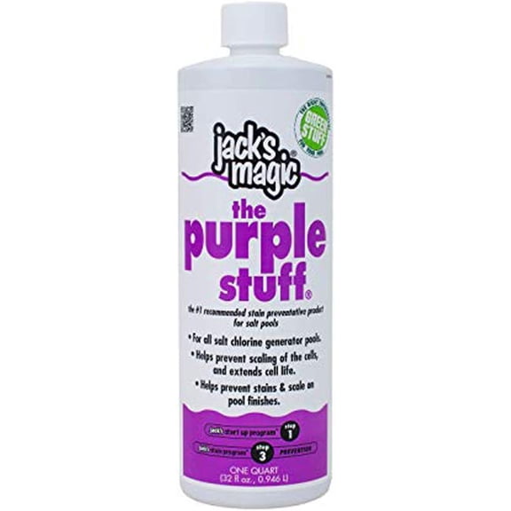 Jack's Magic JMPURPLE032 Salt Solution Purple Stuff 1-Quart