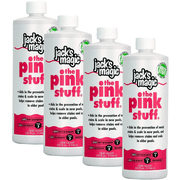 Jack's Magic Pink Stuff Metal Solution Pool Chemicals, 4 Quart, (4 Pack)