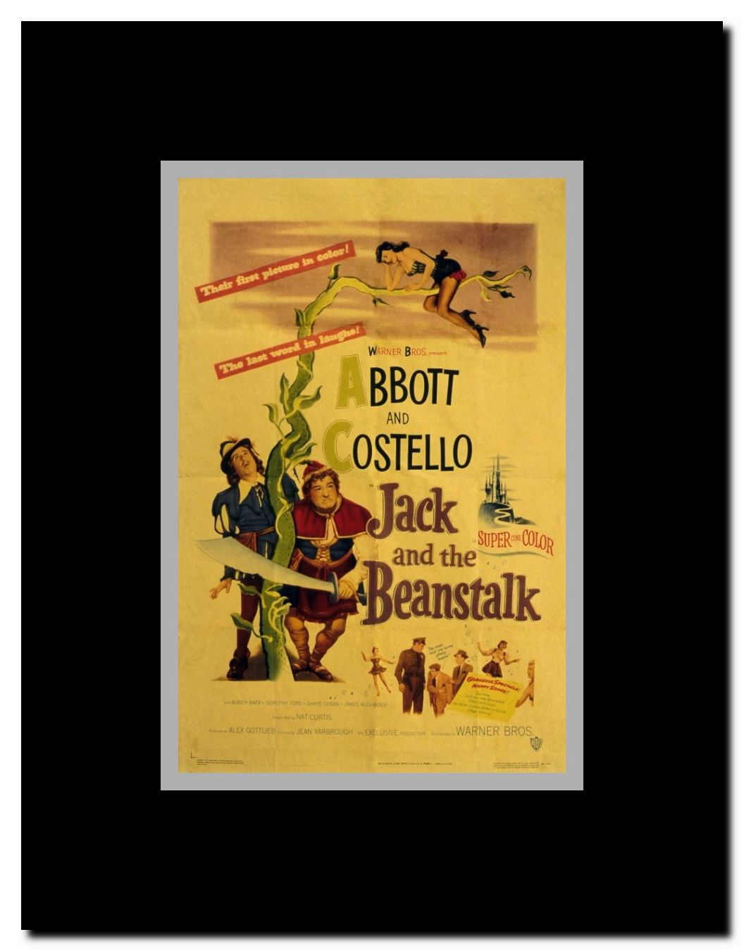 Jack & the Beanstalk Framed Movie Poster