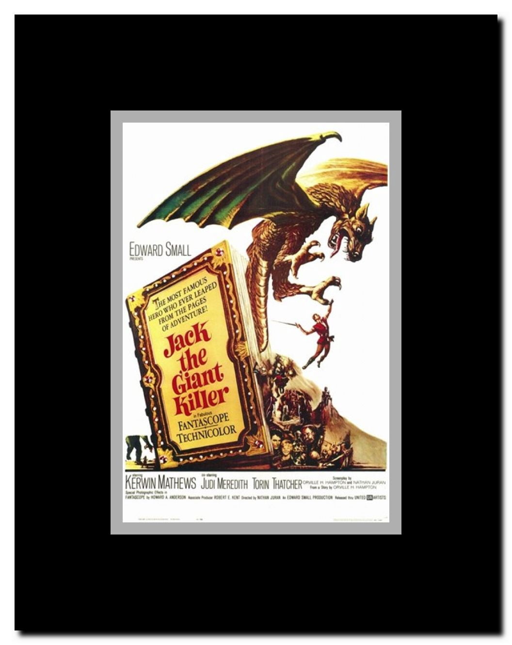 Jack the Giant Killer Framed Movie Poster