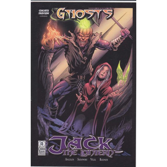 Jack the Lantern: Ghosts Ashcan #3B VF ; Castle Rain Comic Book