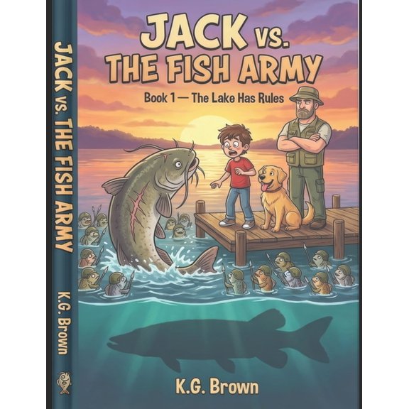 Jack vs The Fish Army: Book 1 - The Lake Has Rules, (Paperback)