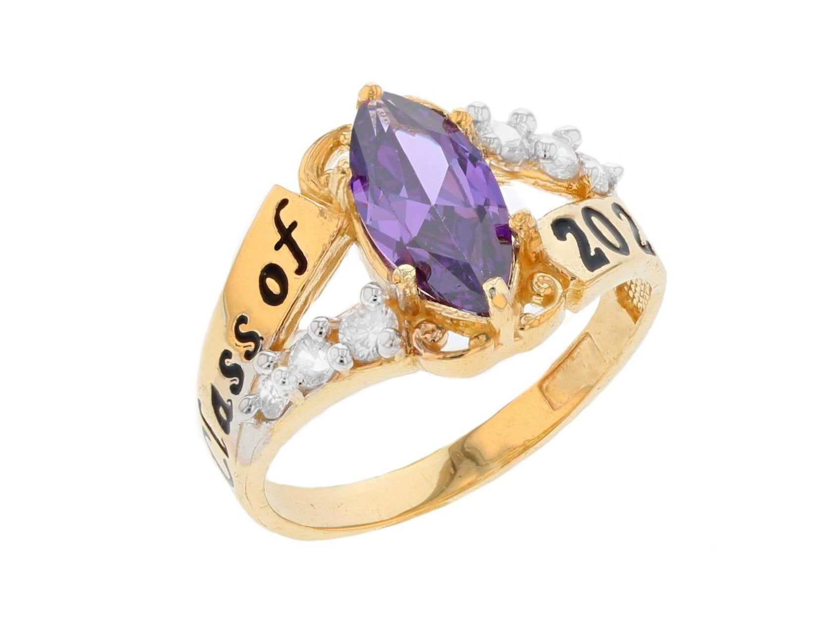 JackAni 10k Gold Simulated Amethyst February Birthstone 2025 Class JackAni 10k Gold Simulated Amethyst February Birthstone 2025 Class Graduation Ring Size 10 50 E1790175 5ae0 4ac9 90ee 