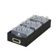 thumbnail image 1 of JackCubeDesign Carbon Fiber Business Card Organizer Coupon Holder Name Card Organizer Name Card Holder With Removable Divider For Desk(4.29 x 1.76 x 9.75 inches)-MK171A, 1 of 4