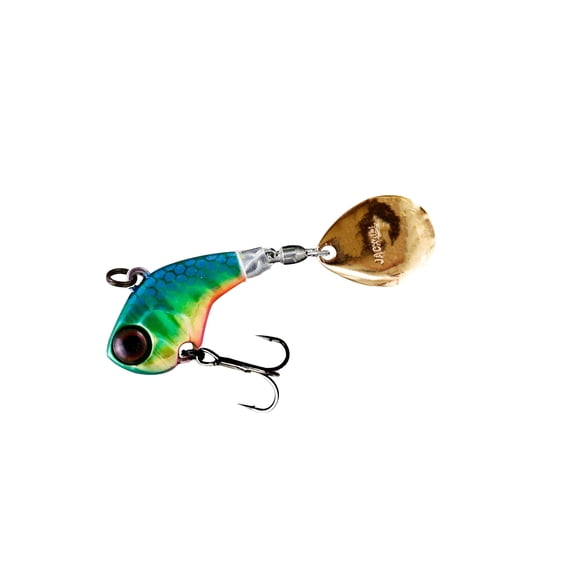 Jackall Fishing DERACOUP 1/4OZ HL LIM GLD Non-Dressed Jig [JDERA14-HLLG]