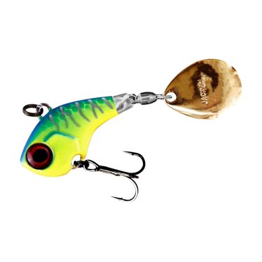 Jackall B CRAWL SWIMMER Dressed Jig – 1/4 Oz, HANABI_STRIPE, JBCRAS14-HAST, Fishing Lure
