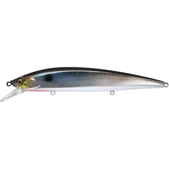 Jackall Rerange 110MR Jerkbait HL Silver Shad