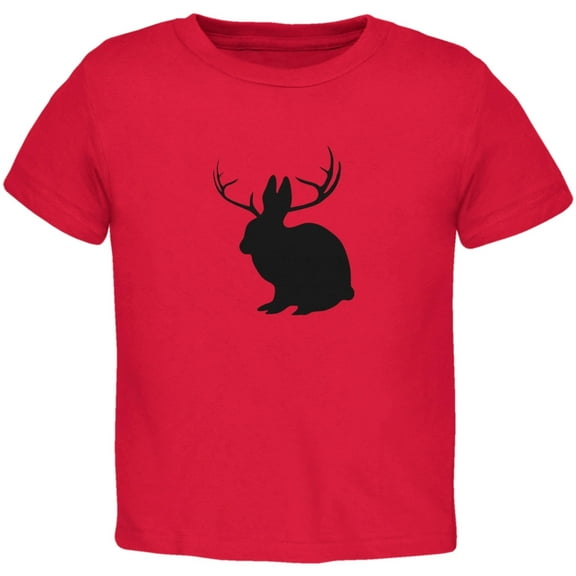 Jackalope Red Toddler T-Shirt - 3T