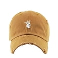 thumbnail image 1 of Jackalope Vintage Baseball Cap Embroidered Cotton Adjustable Distressed Dad Hat, 1 of 1