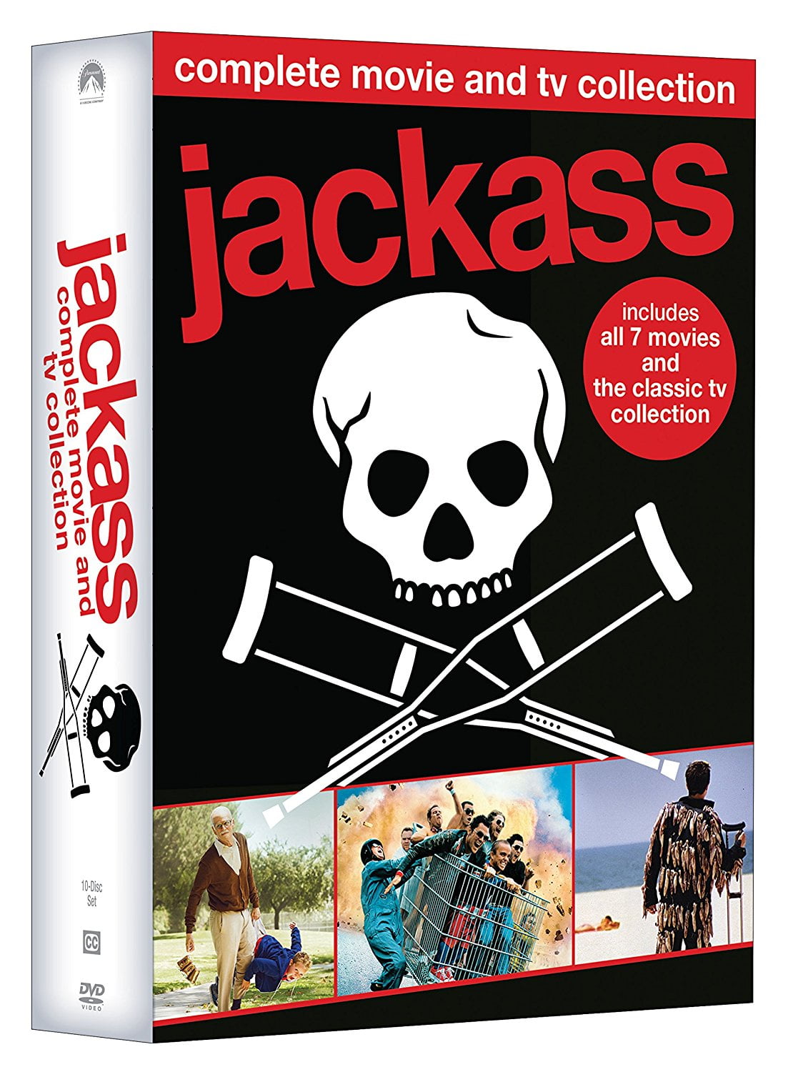 ジャッカス（jackass）コレクターズセット ジャッカス コレクターズセットDVD 4枚組＋ブックレット - メルカリ