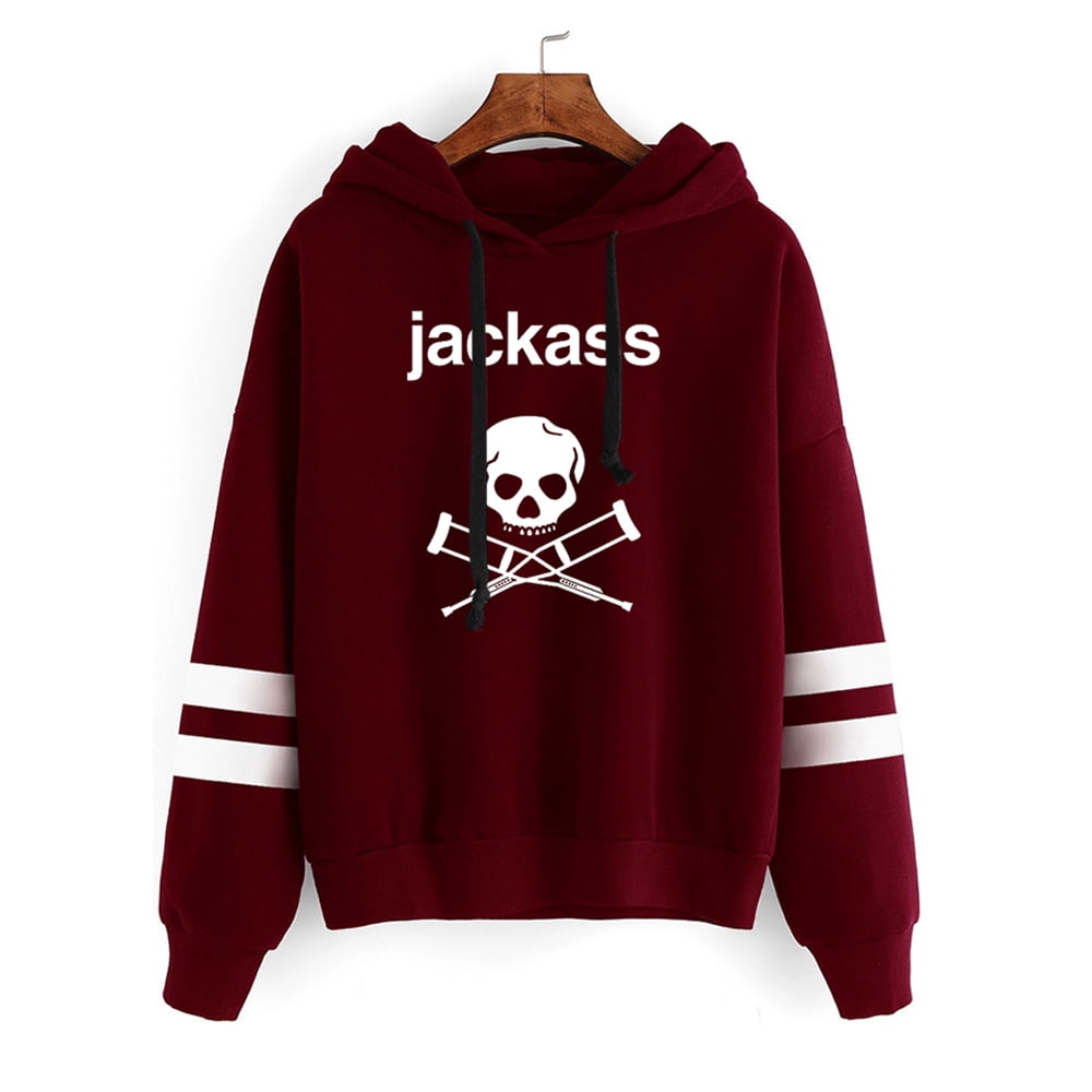 Jackass Forever Hoodie Women Men Long Sleeve Sweatshirt Casual