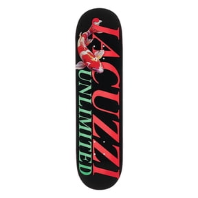 Jackass Jacuzzi Koi Logo EX7 Skateboard Deck - 8.0" Black (Deck Only)