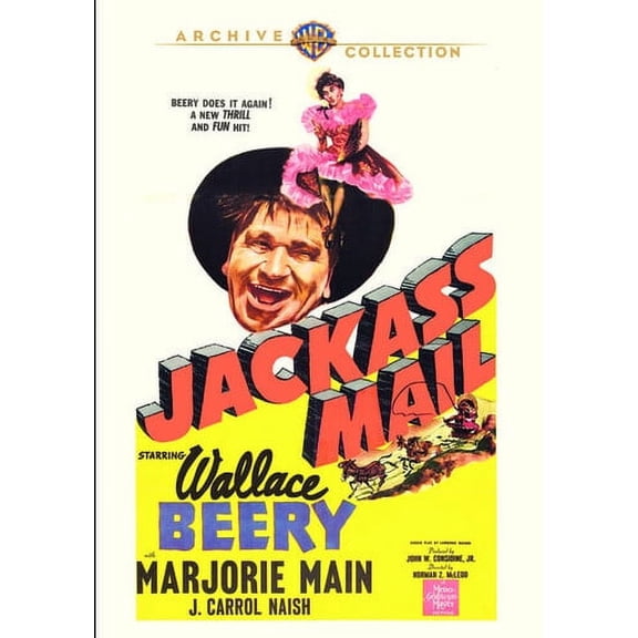 Jackass Mail (DVD), Warner Archives, Western