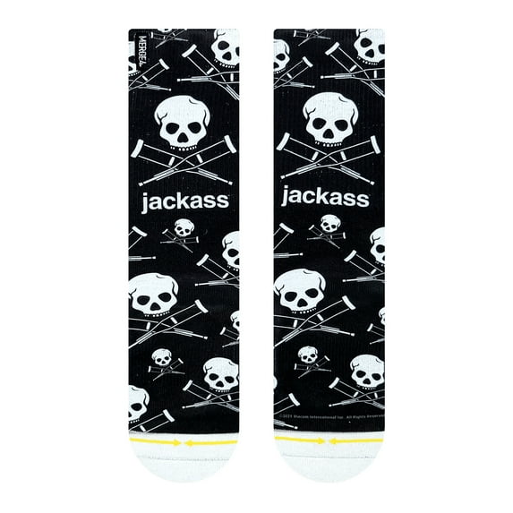 Jackass Scattered Crew Socks