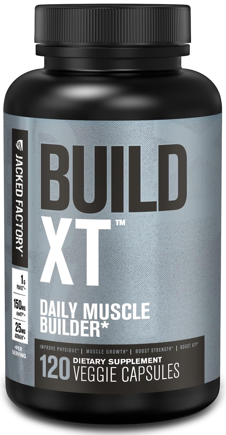 Jacked Factory Build-XT Daily Muscle Builder & Performance Enhancer ...