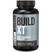 Jacked Factory Build-XT Daily Muscle Builder & Performance Enhancer - Muscle Building Supplement for Muscular Strength & Growth | Trademarked Ingredients Peak02, ElevATP, Astragin - 120 Count