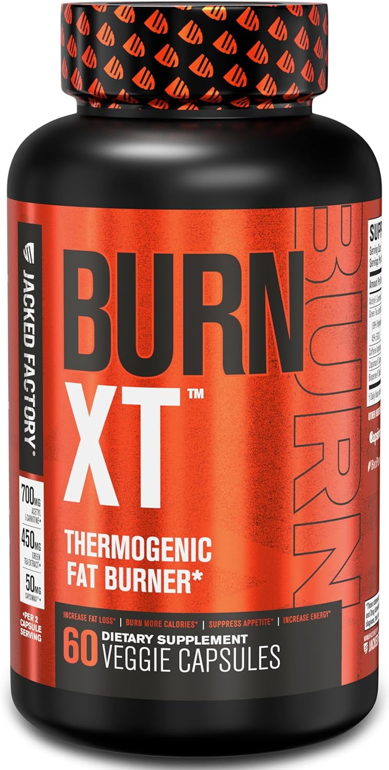 Jacked Factory BurnXT Clinically Studied Fat Burner & Weight Loss