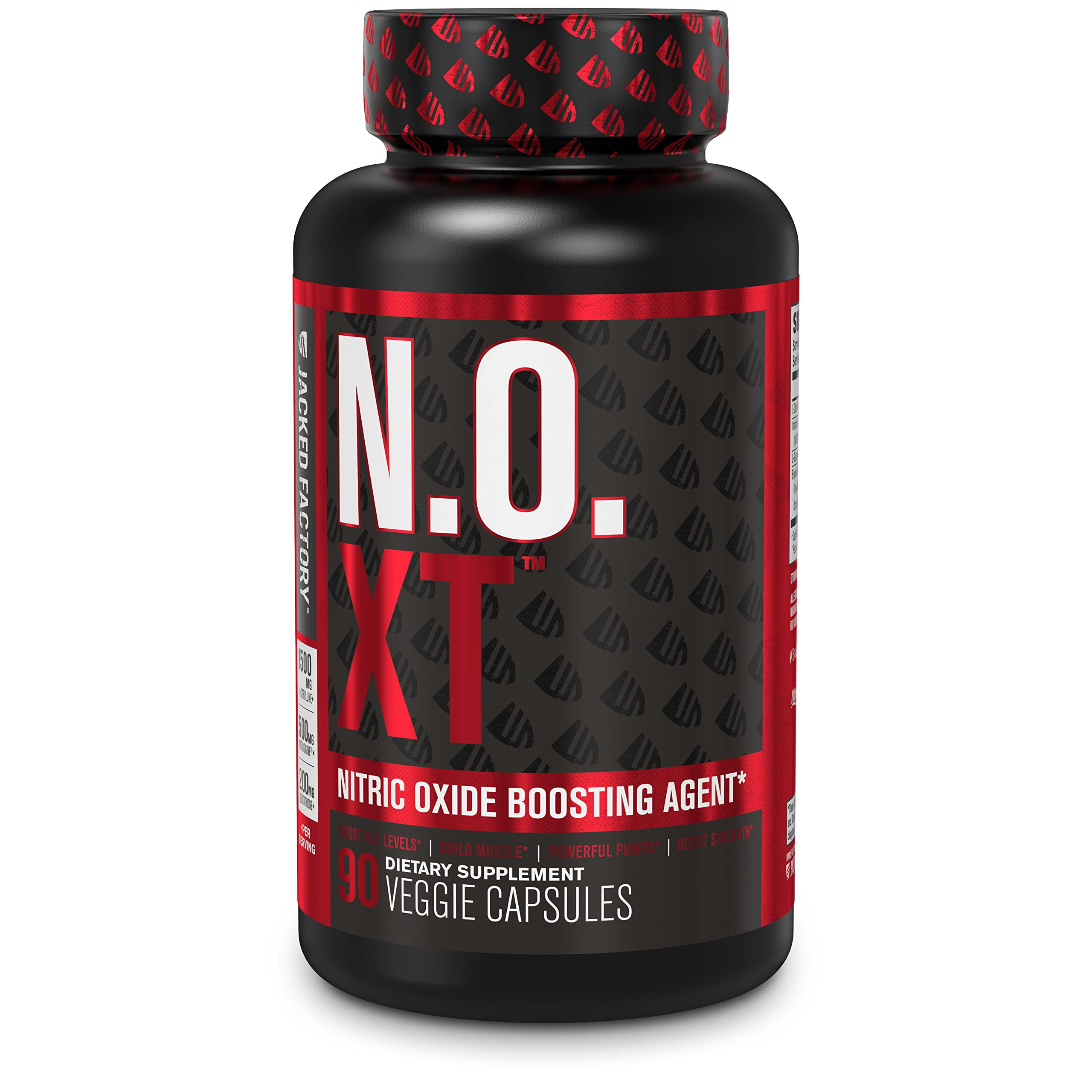Jacked Factory N.O. XT Nitric Oxide Supplement with Nitrosigine L