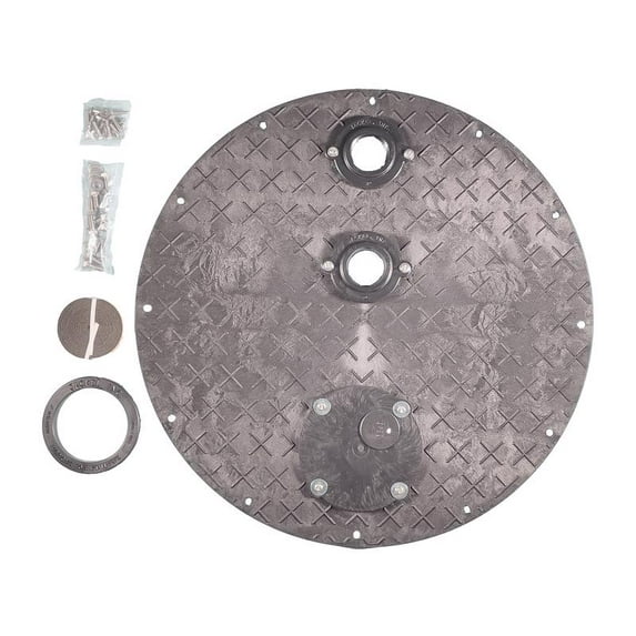 Jackel 28 in. W X 28 in. D Round Sump Basin Lid