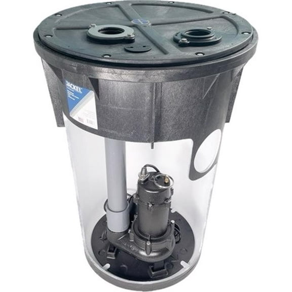 Jackel 4025599 0.5 HP 6420 GPH Cast Iron Tethered Float Switch Sewage System