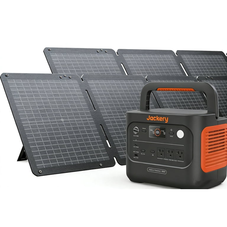 Jackery 1000 Plus Solar Generator, 1264Wh Portable Power Station