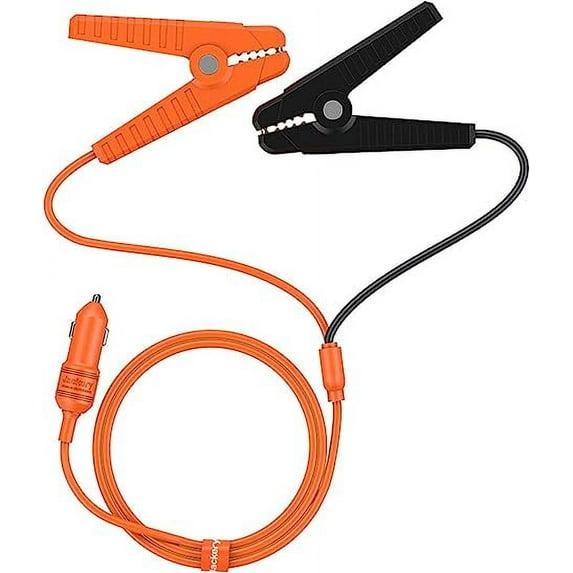 Jackery 12V Automobile Lead-Acid Battery Charging Cable, For Charging Vehicle Batteries with All Jackery Solar Generators Power Stations (Except Explorer 160)
