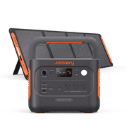 Jackery E1000AC 1060Wh Portable Power Station with 200W Solar Panel, 1500W Solar Kit for RV, Camping & Backup
