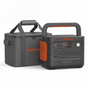 Jackery E1000AC 1060Wh Portable Power Station with Medium Carrying Bag, 1500W LiFePO4 Battery for RV, Camping & Backup