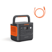 Jackery E2000 v2 Portable Power Station with Car Charging Cable, 2032Wh LiFePO4 Battery, 2200W Output for Camping & Home Backup