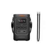 Jackery E240DC Version 246Wh Portable Power Station with Adjustable Strap, 200W Lithium Battery for Camping, Travel & Outdoor Use