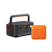Jackery E500AC 508Wh Portable Power Station with 102W GaN 3-Port Fast Charger, 500W LiFePO4 Battery for Camping, Outdoors & Power Outages