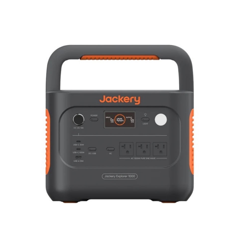 Jackery Explorer 1000 v2 Portable Power Station, 1500W/3000W Peak