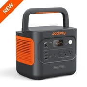 Jackery Explorer 2000 v2 Power Station and 100W Solar Panels, 2033Wh LiFePO4 Home Backup Battery, 2190W Solar Generator, USB-C PD 100W Fast Charging for Emergencies, Power Outages, Camping