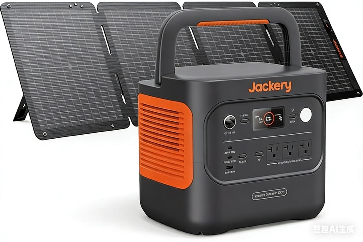 Jackery Explorer 2000 v2 Power Station and 100W Solar Panels, 2033Wh  LiFePO4 Home Backup Battery, 2190W Solar Generator, USB-C PD 100W Fast  Charging for Emergencies, Power Outages, Camping - Walmart.com