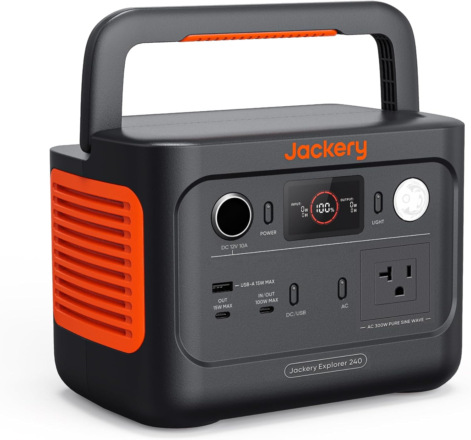 Jackery Explorer 240 v2 Portable Power Station(2024 New Version), 256Wh