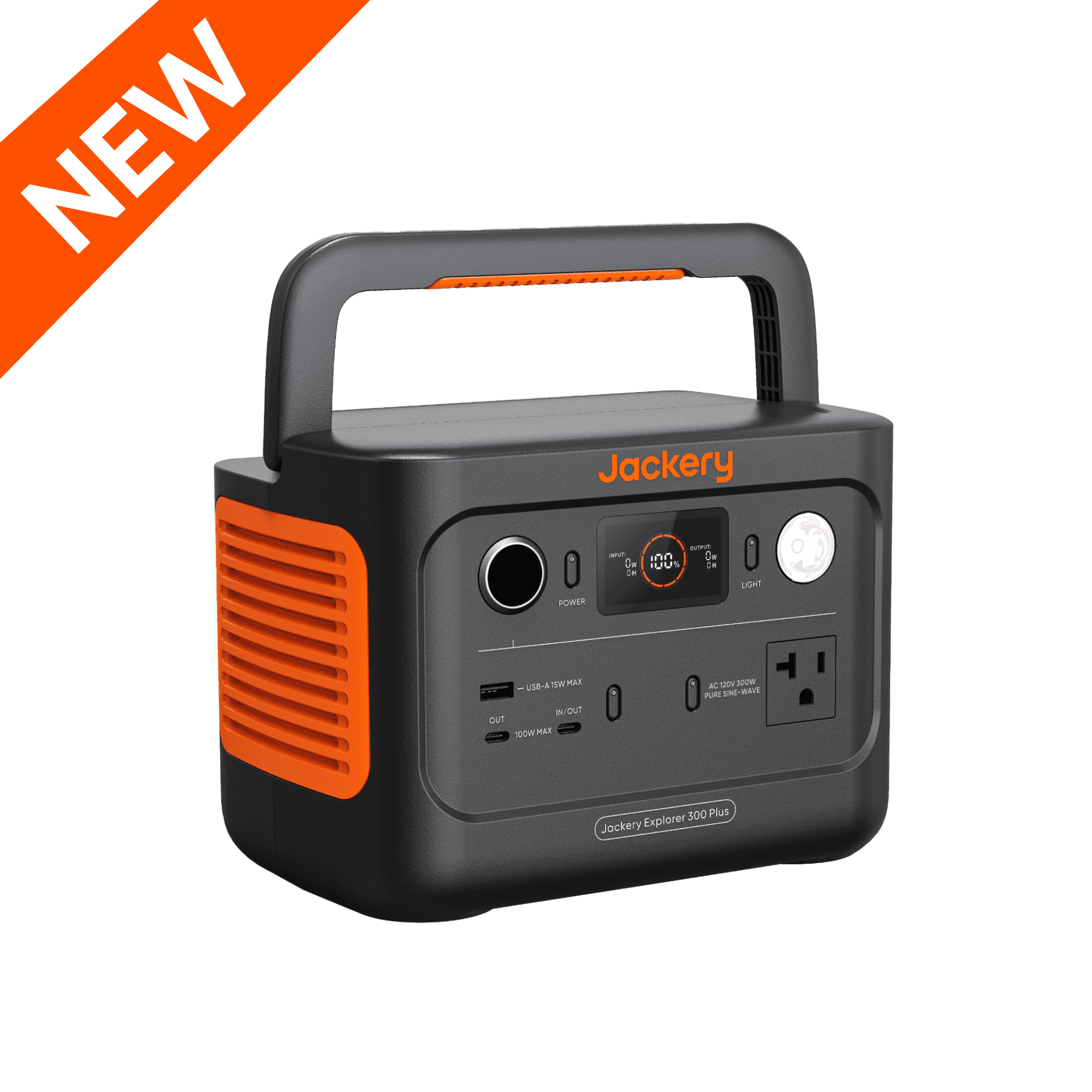 Jackery Explorer 300 Plus Portable Power Station, 288Wh Backup LiFePO4 Battery,(Solar Panel Optional) Jackery Explorer 300 Plus Portable Power Station, 288Wh Backup LiFePO4 Battery,(Solar Panel Optional)