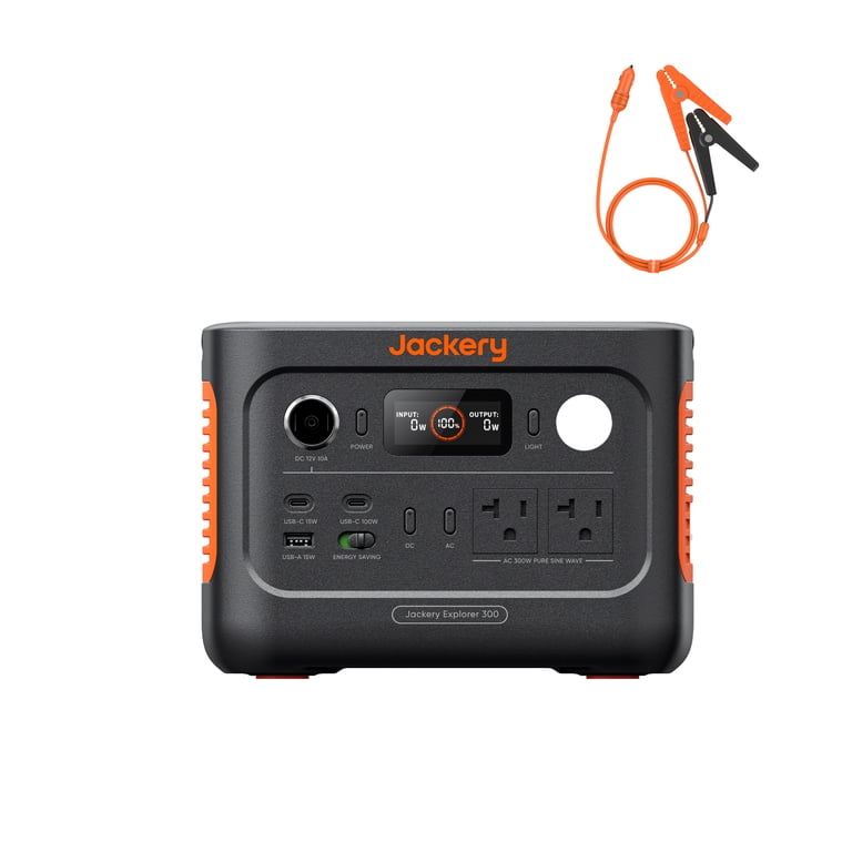 Jackery Explorer 300v2 Auto Kit 300W Continuous/600W Peak Portable