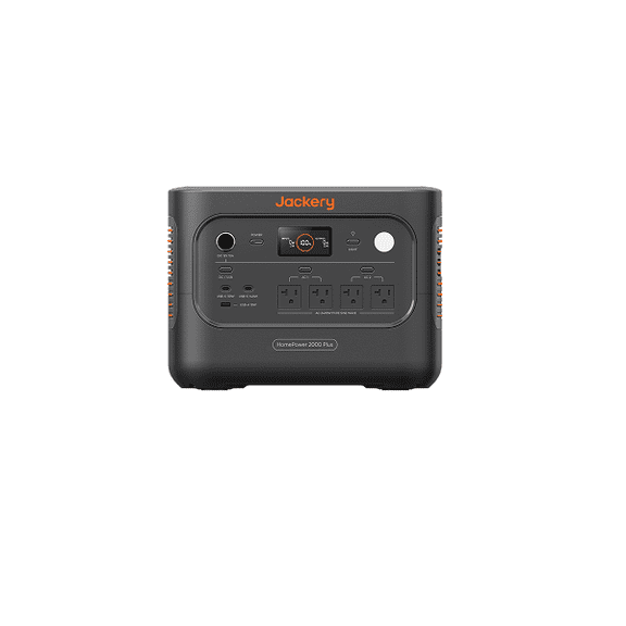 Jackery HP 2000AC Plus V2 Portable Power Station, 2038Wh LiFePO4 Battery, 2200W Output, Expandable to 12kWh for Home Backup & RV