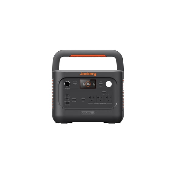 Jackery HP1000AC V2 Portable Power Station, 1024Wh LiFePO4 Battery, 1500W AC Output, Sub-10ms UPS & Rapid Charge for Essential Home Backup, RV, Emergencies, Outdoor Camping