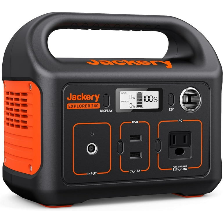 ユウJackery Portable Power 400 Jackery Explorer 300 Plus Power Station, 288Wh LiFePO4