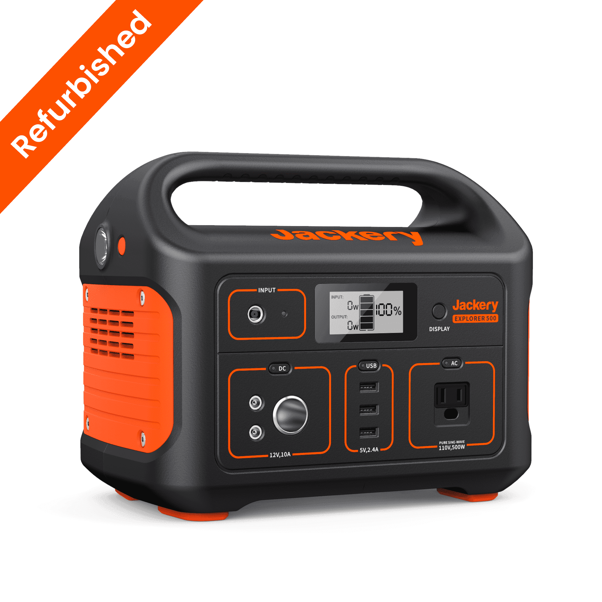 Jackery Portable Power Station Explorer 500, 510Wh - Walmart.com