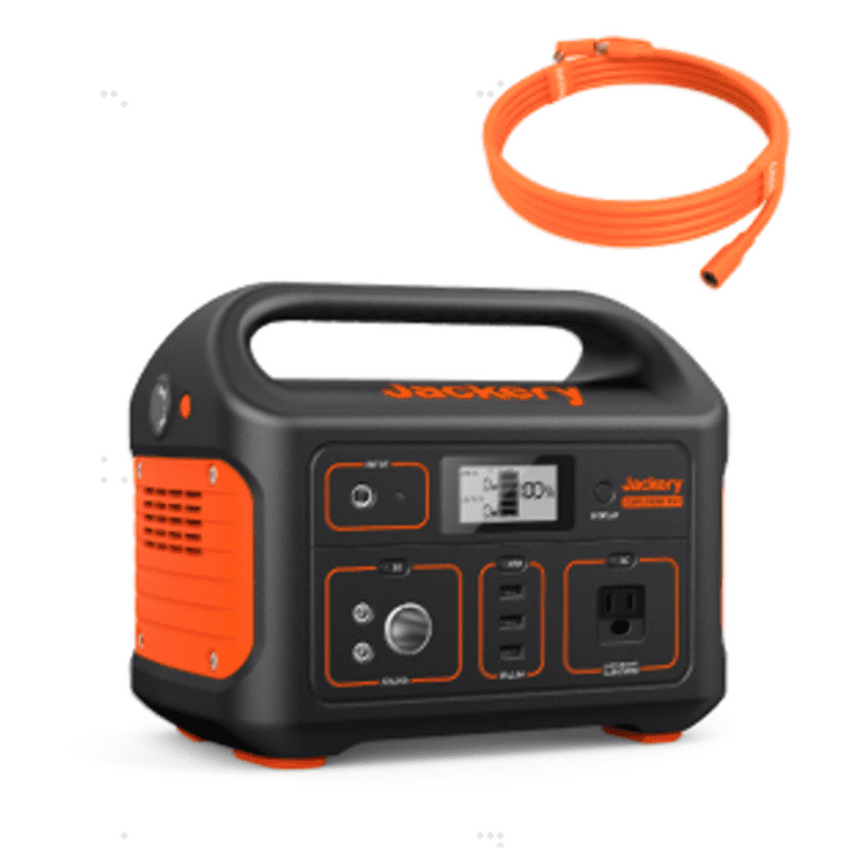 Jackery Portable Power Station Explorer 500 and 5m Extension Cord