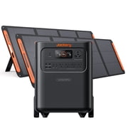 Jackery HomePower 3600 Plus 3580Wh Solar Generator Combo with Two 200W Solar Panels