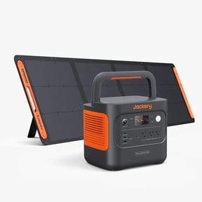 Jackery Explorer 2000 V2 Power Station and 200W Solar Panels, 2036Wh LiFePO4 Home Backup Battery, 2191W Solar Generator, USB-C PD 100W Fast Charging for Outdoors Camping, Travel Hunting, Blackout