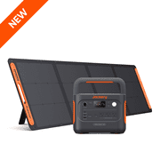Jackery Solar Generator 1000 Neo2, 1060Wh Portable Power Station with 200W Solar Panel