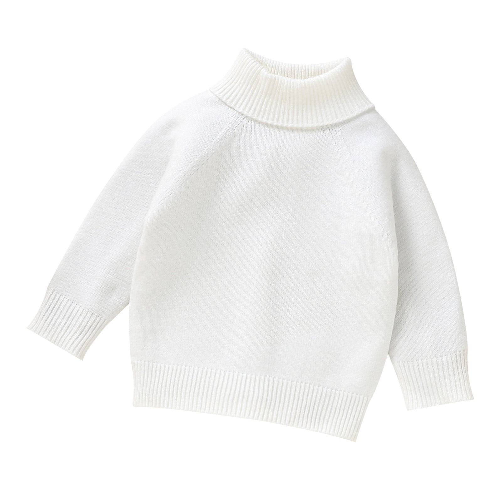 Jacket Baby Boys Girls Sweaters Knit Cable Turtleneck Soft Warm