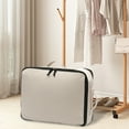 thumbnail image 1 of Down Jacket Bag,Household Clothing Storage Bag,Travel Portable Garment Bag,Large Capacity Compression Bag,Polyester Fabric,Viewing Window Design,Space Saving Travel Bag,Proof Storage, 1 of 5