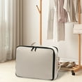 thumbnail image 1 of Down Jacket Bag,Household Clothing Storage Bag,Travel Portable Garment Bag,Large Capacity Compression Bag,Polyester Fabric,Viewing Window Design,Space Saving Travel Bag,Proof Storage, 1 of 5