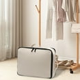 thumbnail image 1 of Down Jacket Bag,Household Clothing Storage Bag,Travel Portable Garment Bag,Large Capacity Compression Bag,Polyester Fabric,Viewing Window Design,Space Saving Travel Bag,Proof Storage, 1 of 5