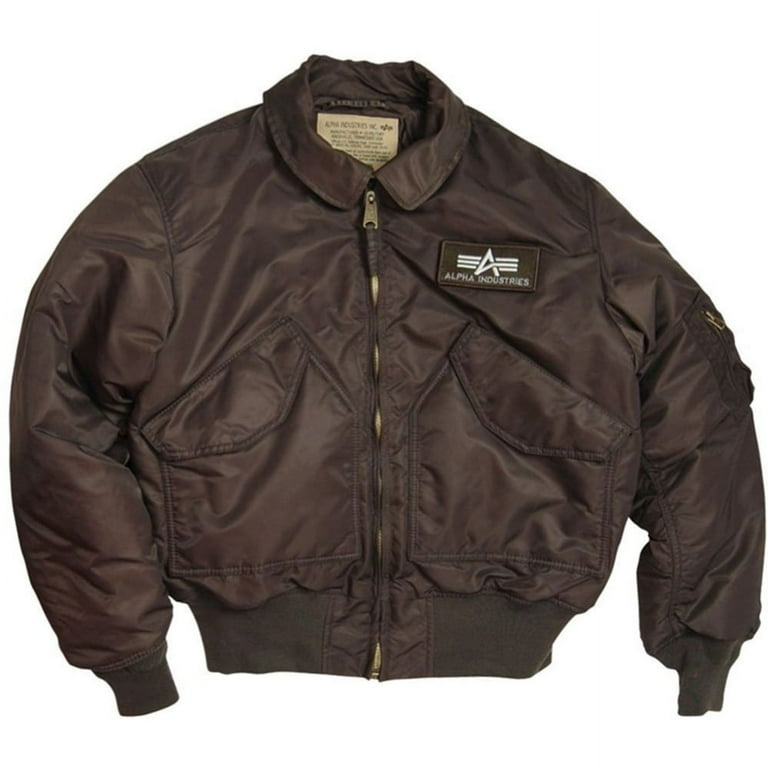 USA製cwu45-p X-LARGE Alpha Industries Men's CWU 45-P Flight Jacket (XS, Black) at